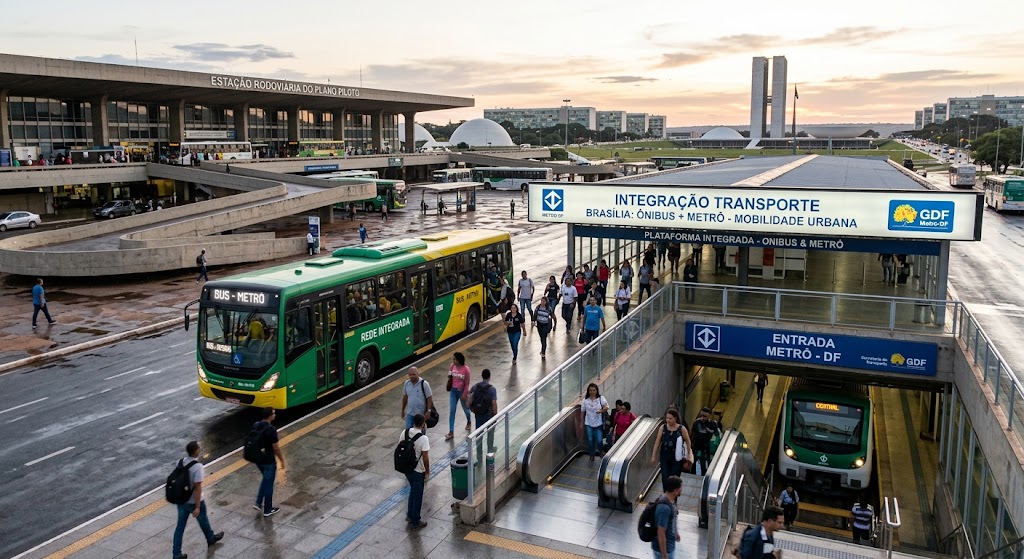 Integração ônibus e metrô