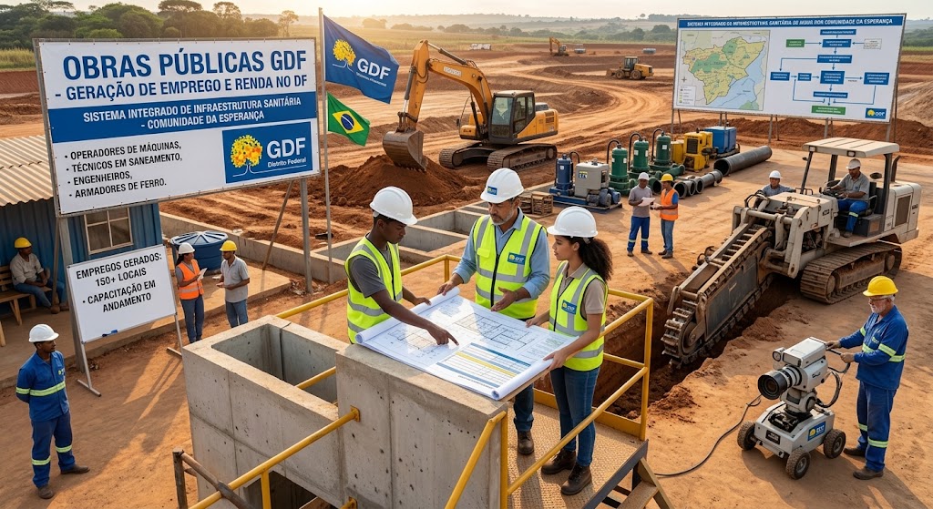 Obras públicas que geram emprego