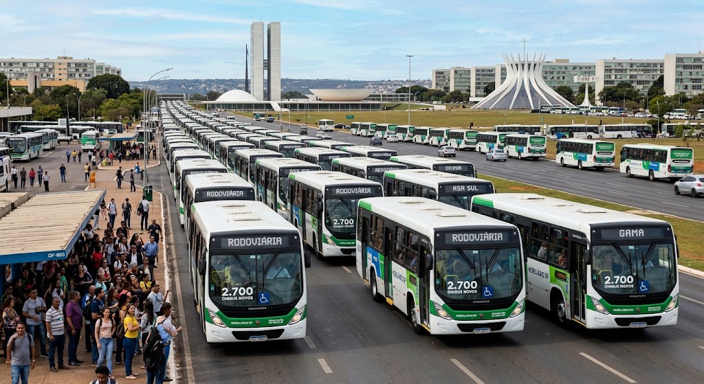 2.700 ônibus novos