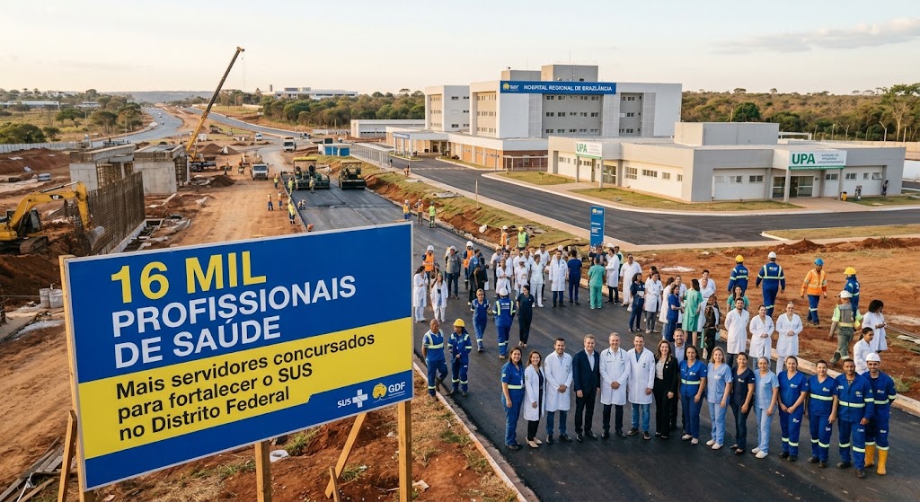 16 mil profissionais de saúde